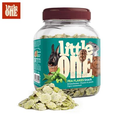 Little One snack Pea flakes  ขนมกระต่ายและสัตว์ฟันแทะ รสถั่้วลันเตาอบแห้ง (230g)